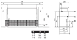 Ventiloconvector carcasat de pardoseala GALLETTI - ESTRO F3B